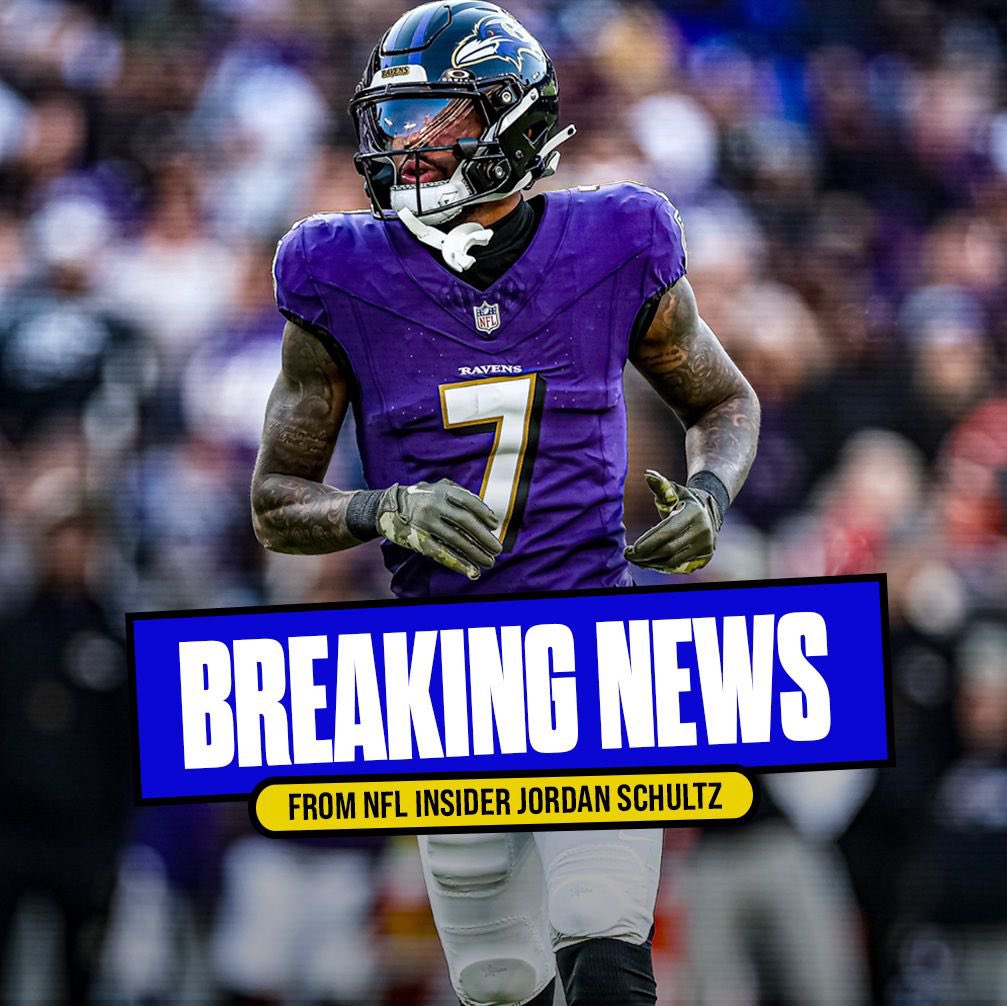 Breaking: The #Ravens signed WR Rashod Bateman to a 3yr  36,750,000 deal with $20M guarantees, per sources.