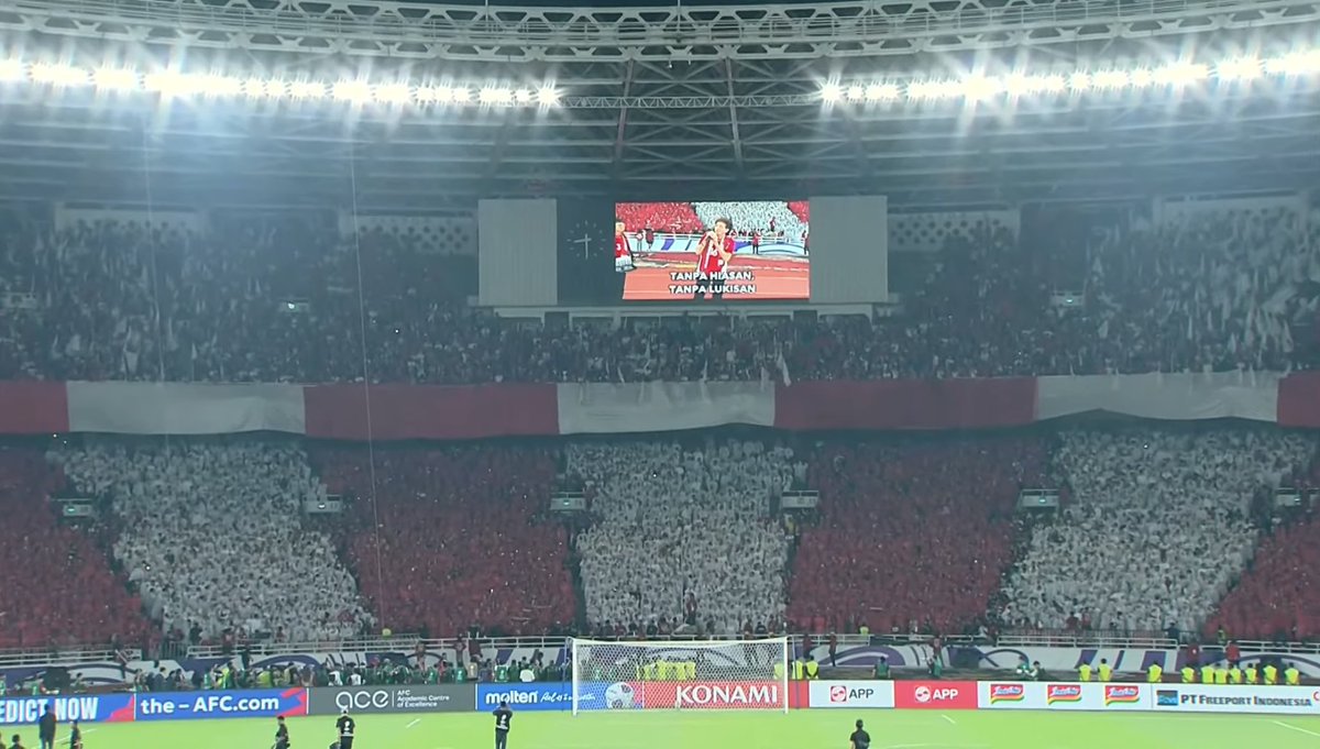 MERAH DARAHKU PUTIH TULANGKU🥹🇮🇩🦅

terharu banget sekompak ini untuk Garuda Di dadaku🥹👏

#TimnasDay