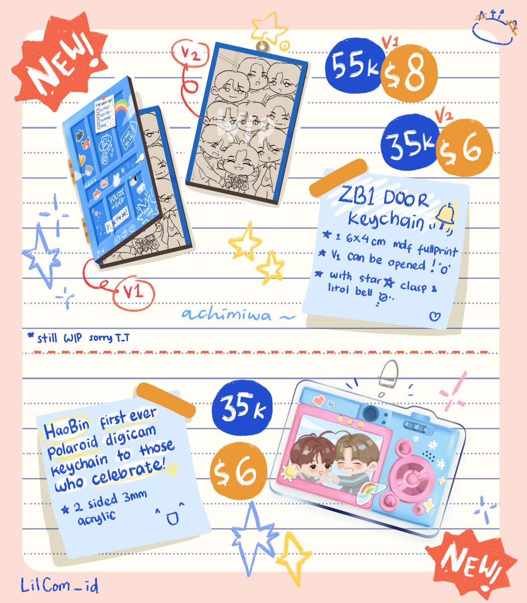 ☆⁠ZB1 2ND ANNIVERSARY FANMERCH☆⁠
 ⤹by @LilCom_id, for <a href="/ZE_Palette/">zerose: palette</a> x <a href="/eternity__s/">eternity's embrace</a> event

📅  ~15.06.2025
🔗  Form &amp; Details
↬🇮🇩 INA/Local : bit.ly/ZE_ina
↬🌎 WW : bit.ly/ZE_intl

new products alert❗
(1/2) ! (*ᴗ͈ˬᴗ͈)ꕤ
#ZE_Palettecatalogue #Zb1fanart