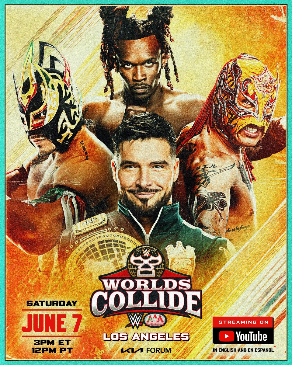 WWE Deutschland (@wwedeutschland) on Twitter photo #WorldsCollide - Samstag 21 Uhr, LIVE auf YouTube:
👉 youtube.com/live/v4M2vvIWa…
Wer gewinnt das NXT North American Championtitel Match? <a href="/OfficialEGO/">“All Ego” Ethan Page</a>, <a href="/ReyFenixMx/">REY FENIX WWE</a>, <a href="/Laredokidpro1/">Laredokidpro</a> oder <a href="/WWEJeVonEvans/">Je’Von Evans</a>? #WorldsCollide - Samstag 21 Uhr, LIVE auf YouTube:
👉 youtube.com/live/v4M2vvIWa…
Wer gewinnt das NXT North American Championtitel Match? <a href="/OfficialEGO/">“All Ego” Ethan Page</a>, <a href="/ReyFenixMx/">REY FENIX WWE</a>, <a href="/Laredokidpro1/">Laredokidpro</a> oder <a href="/WWEJeVonEvans/">Je’Von Evans</a>?