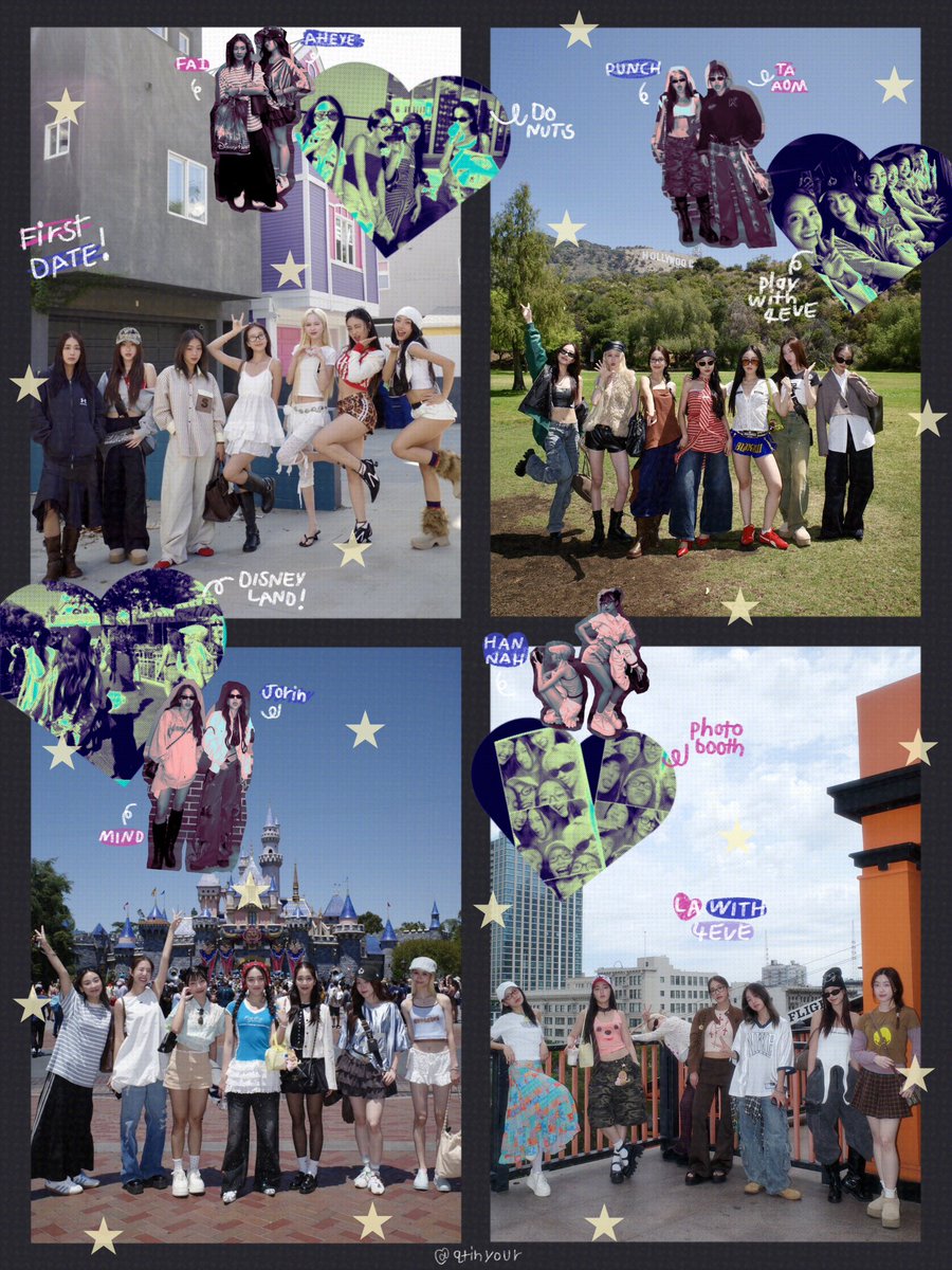 LA TRIP WITH 4EVE ྀི 🤍𓂂𓏸

#4EVEinLA , #4EVE