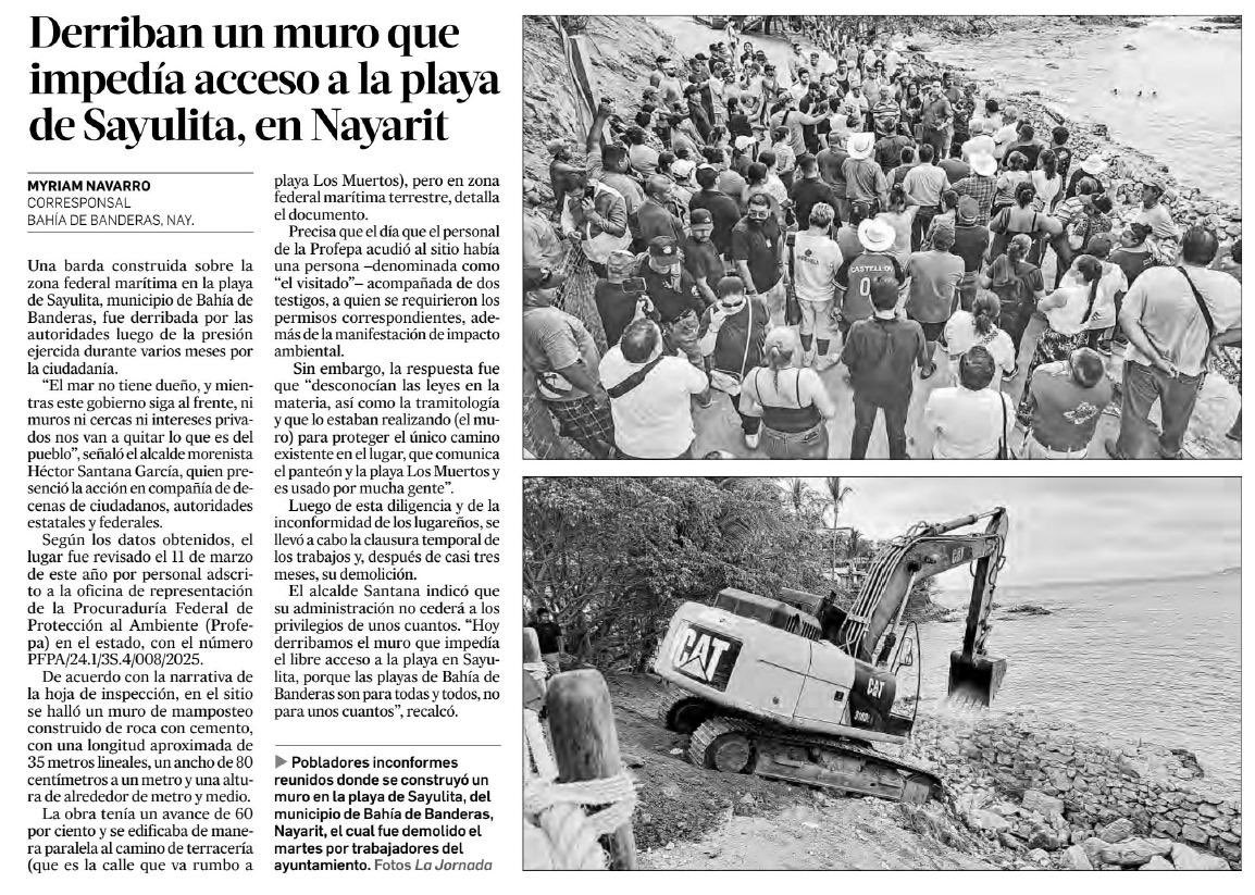 Mi Nayarit resiste, lo que se vive es la distopia generada por la gentrificación.