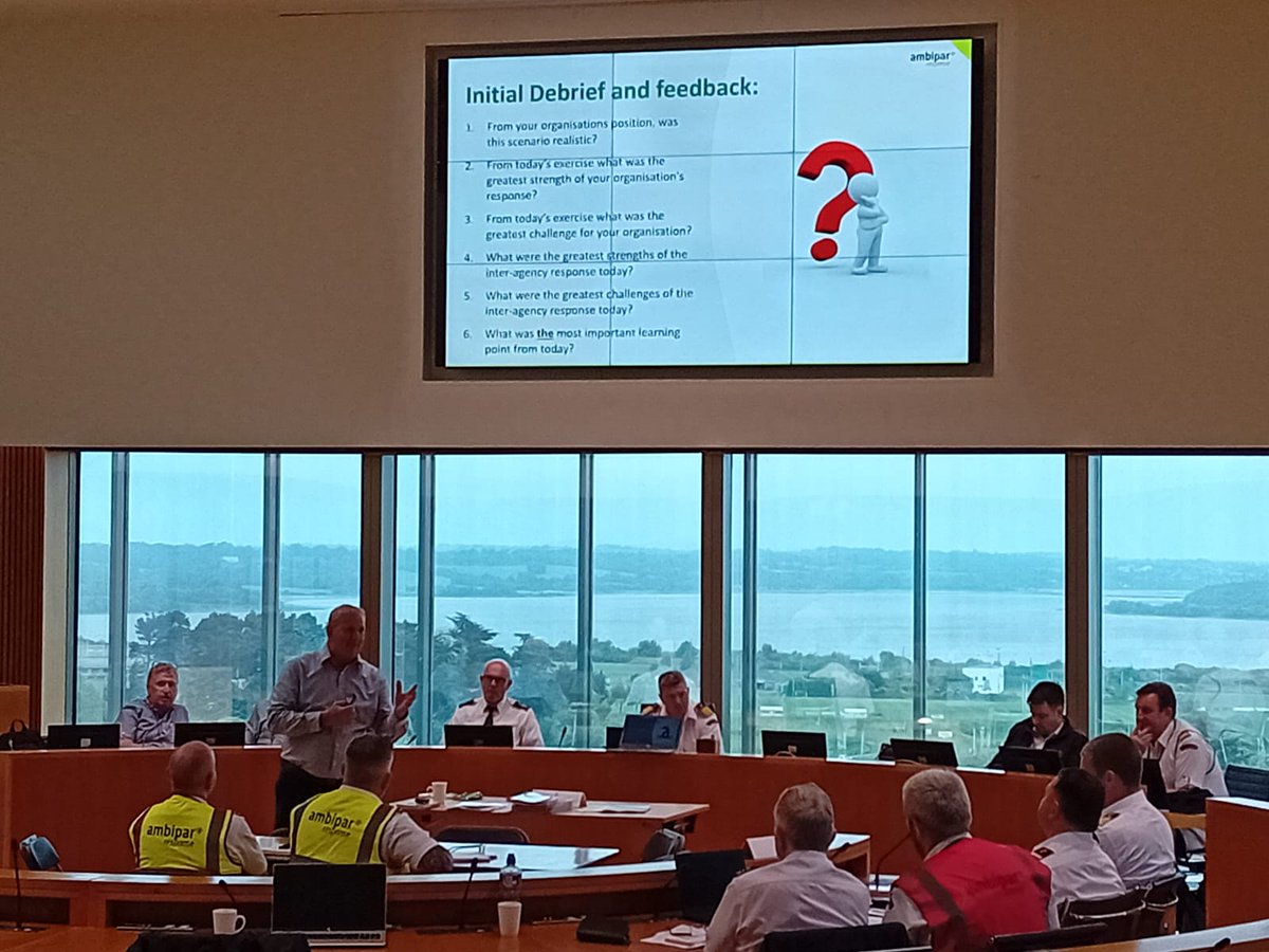 IrishCoastGuard's tweet image. The Irish Coast Guard’s Maritime Response Team took part in ‘Exercise Raven’ in Wexford last Thursday. 

This training was centred around exercising the Irish Coast Guard’s cooperation with partner agencies in response to a major maritime ship casualty and oil spill incident.