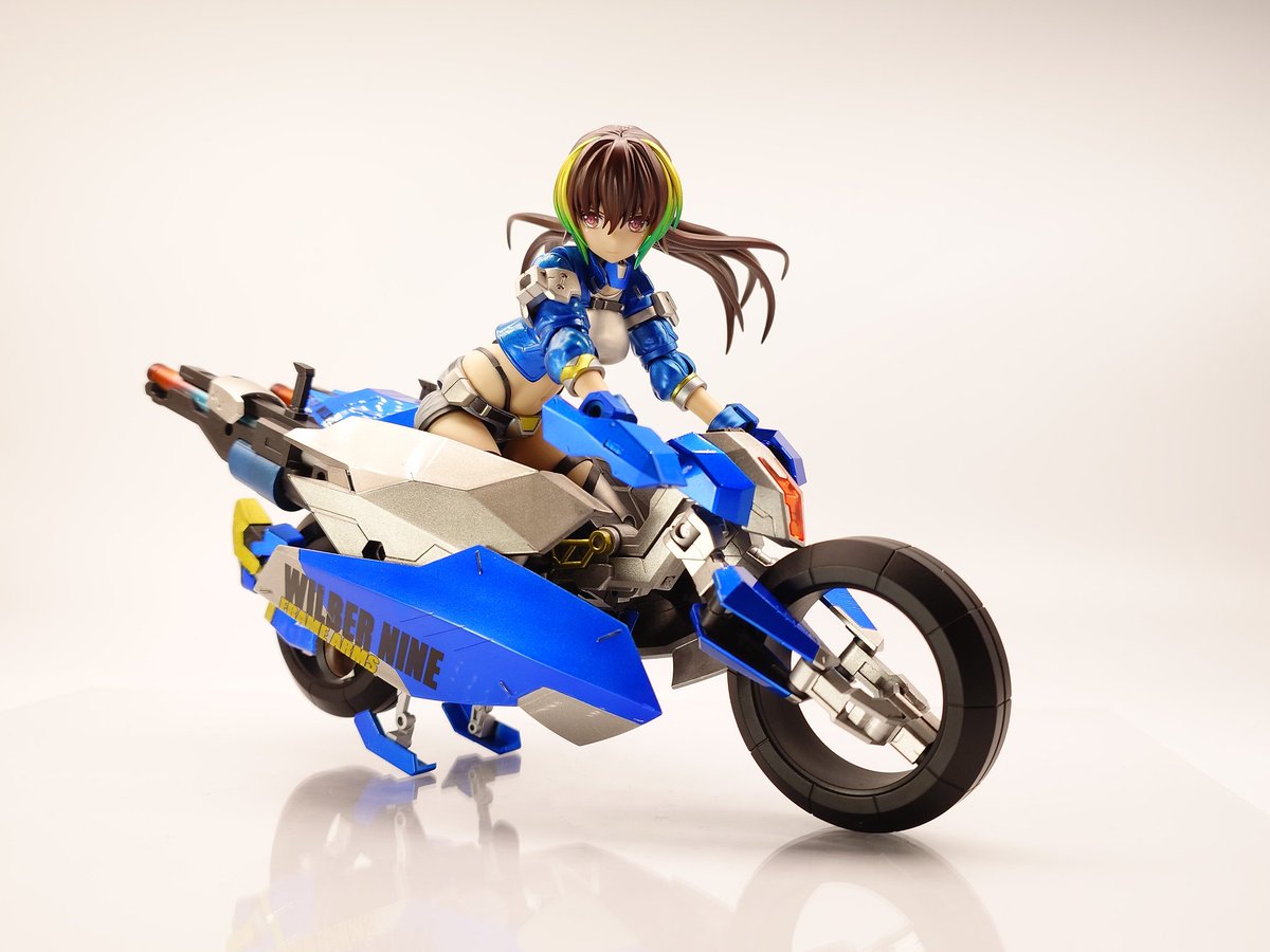 FAガールのウィルバーナイン完成 先週の土日で仕上げようと思ってた