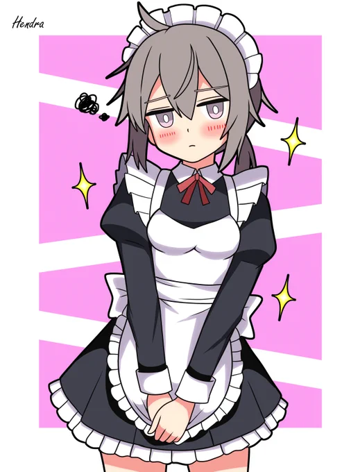 #ドルフロ #少女前線 CV:小倉唯のボーイッシュロリメイドが巷で流行っているという噂を耳にしまして・・・