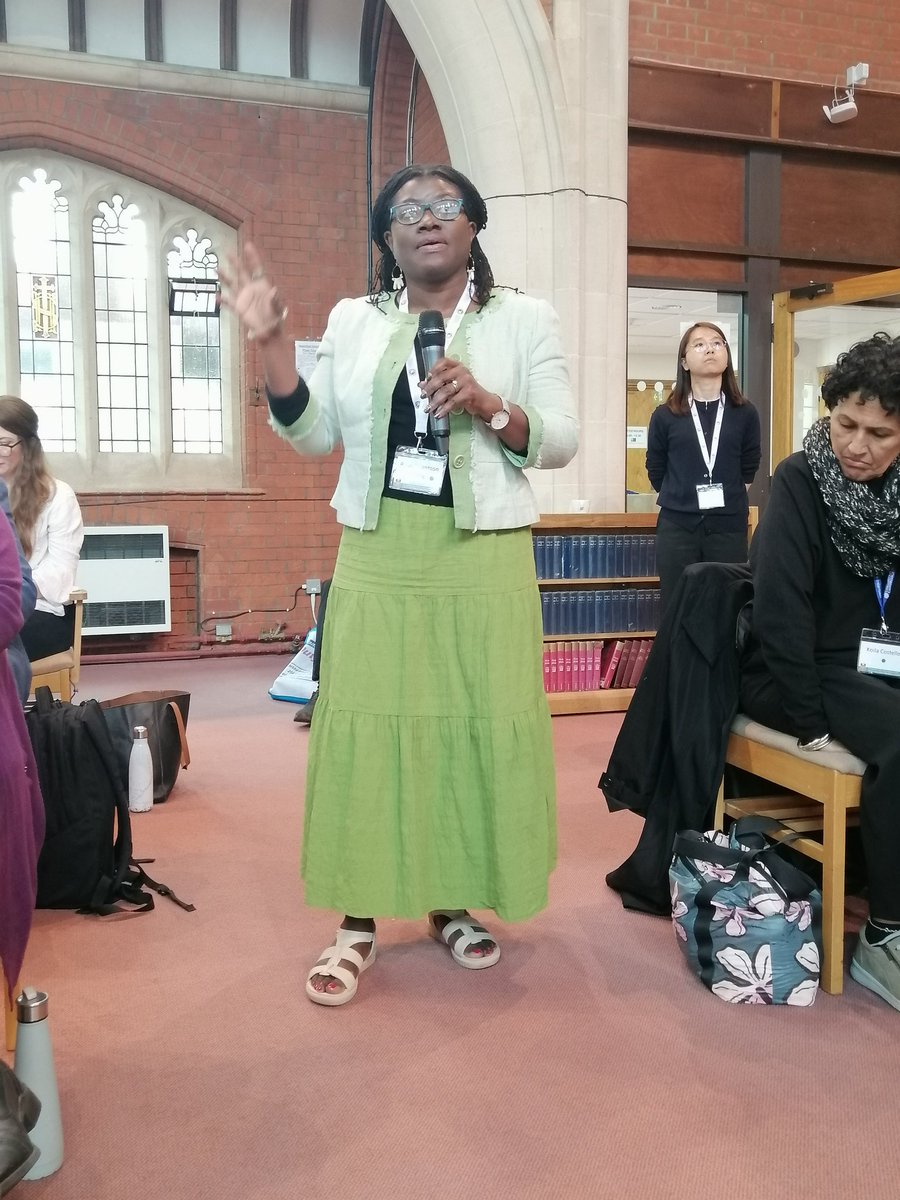 Our own Ruby Quantson Davis asks a question #PeaceTheologies2025