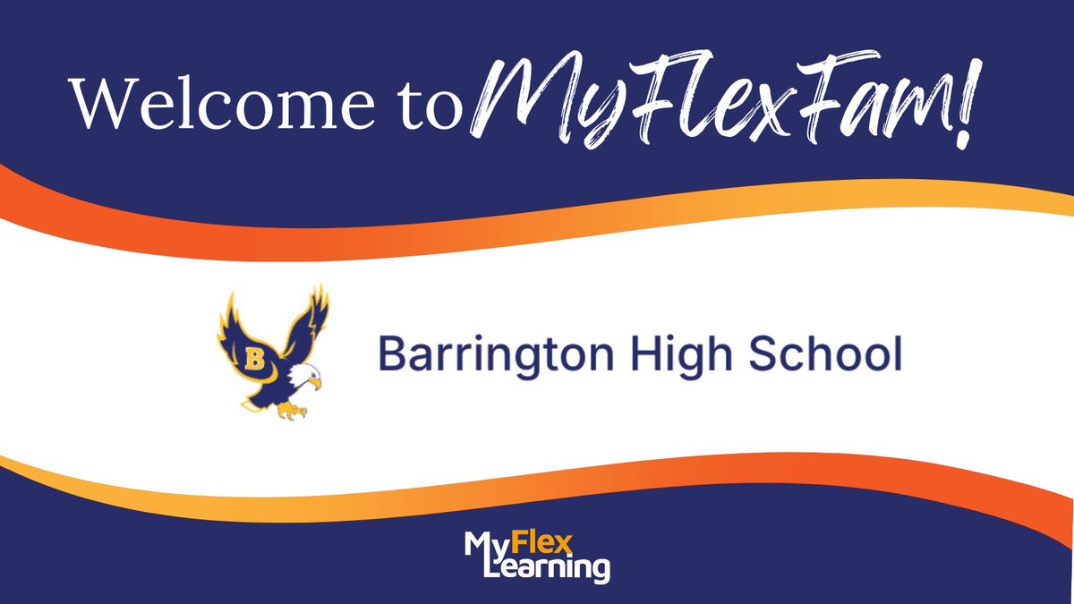 MyFlexLearning (@myflexlearning) on Twitter photo We're delighted to welcome Barrington High School to our community! Looking forward to supporting their educational excellence.
#K12Education #edtech #studentsuccess #blueribbonschool #EducationExcellence
<a href="/bhs_ri/">Barrington High</a> We're delighted to welcome Barrington High School to our community! Looking forward to supporting their educational excellence.
#K12Education #edtech #studentsuccess #blueribbonschool #EducationExcellence
<a href="/bhs_ri/">Barrington High</a>