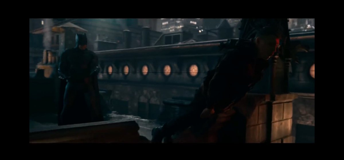 JustBenByDay's tweet photo. If only there was someone who could repurpose some of these cool Batman shots from JL17 into something worth while.... https://t.co/p8wJgdvOEf