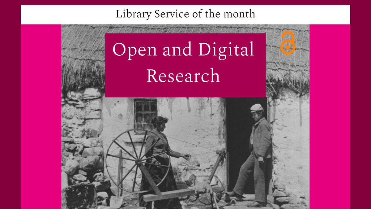 <a href="/UniOfGalwayLib/">University of Galway Library</a> Service of the month is Open &amp; Digital Research.  Whether you are a PhD researcher, postgraduate student, postdoctoral fellow, or an experienced academic, we can help you maximise the visibility, integrity, &amp; impact of your work. Read more
hardimanlibrary.blogspot.com/2025/06/open-a…