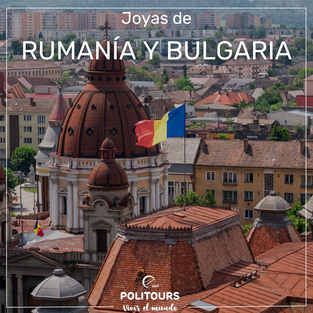 politours360's tweet photo. ✈️ ¡Últimas plazas verano 2025!
Descubre las JOYAS DE RUMANÍA y JOYAS DE RUMANÍA Y BULGARIA 🌍

✅ Salidas garantizadas desde ¡1 sola persona!
📅 Junio, julio y agosto
📩 ¡Reserva ya! politours@politours360.com

#politours #rumanía #viaje https://t.co/CUUATSrBDa