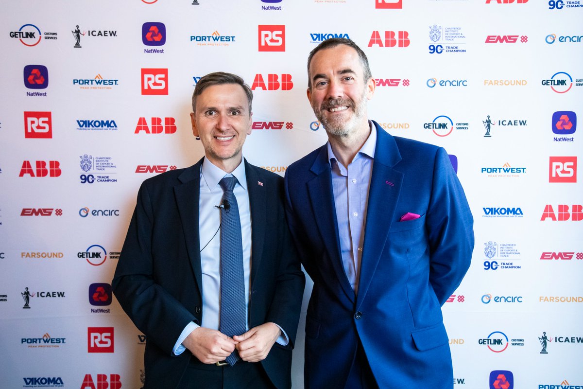 Craig Beaumont (@craigie_b) on Twitter photo With geopolitics where they are, more than ever we need sensible voices making the case for business, enterprise and trade; so it was fab to join <a href="/IOExport/">Chartered Inst. of Export & International Trade</a>'s #GlobalTrade90 reception marking 90 years of backing those who export/import
Always good to see <a href="/andrewpakes_/">Andrew Pakes MP</a> - one of With geopolitics where they are, more than ever we need sensible voices making the case for business, enterprise and trade; so it was fab to join <a href="/IOExport/">Chartered Inst. of Export & International Trade</a>'s #GlobalTrade90 reception marking 90 years of backing those who export/import
Always good to see <a href="/andrewpakes_/">Andrew Pakes MP</a> - one of