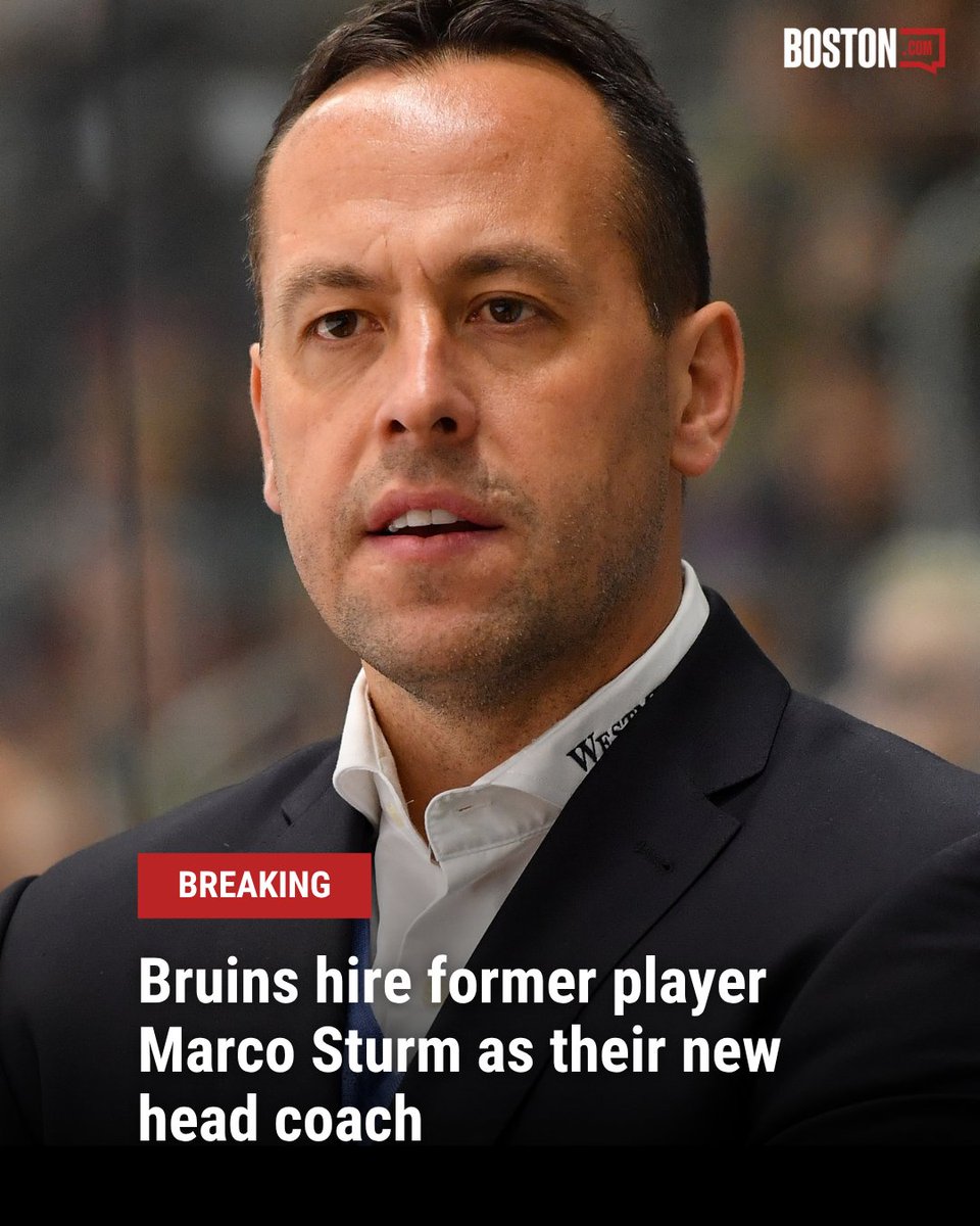 A former Bruins player, Marco Sturm has spent the last seven seasons coaching in the Kings' organization. trib.al/oDp3dN0