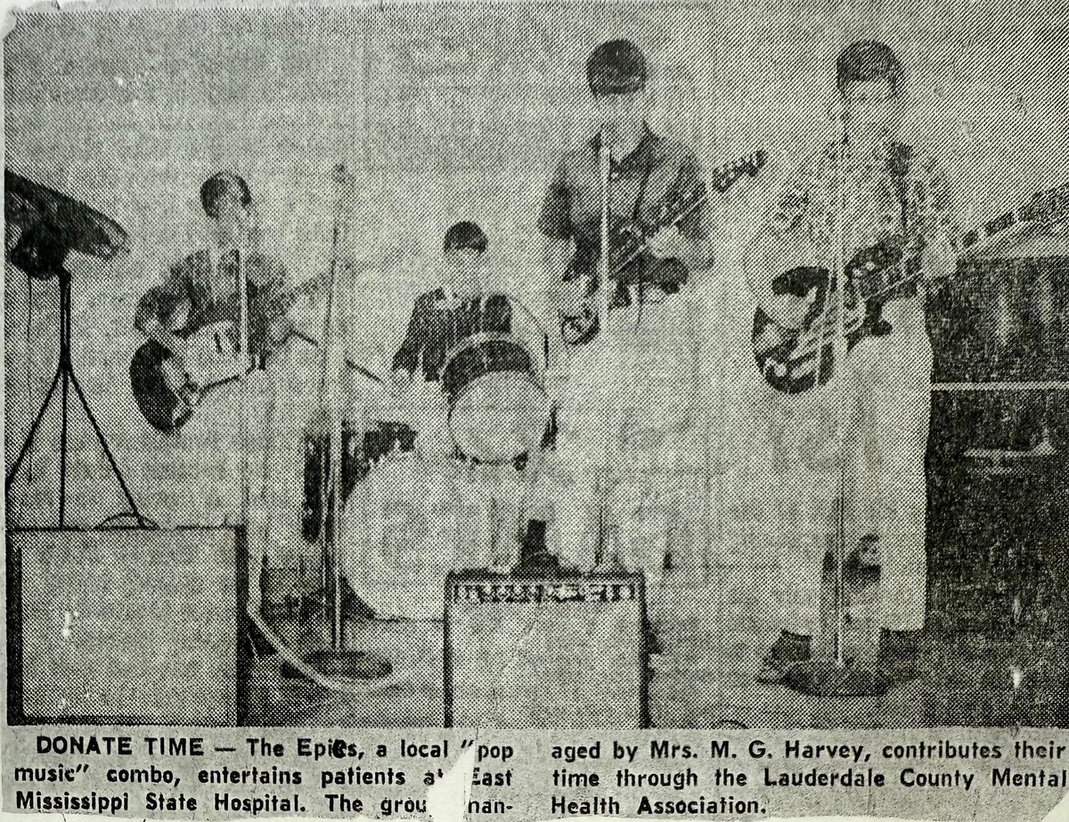 steveforberttwt's tweet photo. SF
Bill Thornton-drums
the late Eric Gunn-guitar
Wright Williamson-guitar
#throwback #inthe60s #backintheday #meridianms https://t.co/a9r7Xy4QLK