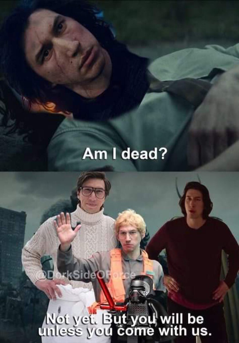 Guys I think I know what happened to Ben Solo 🤭