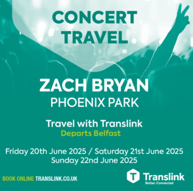 Heading to Zach Bryan in Phoenix Park this June? Our bus specials are sold out but you can still travel to Dublin and back on our additional late night Enterprise Service! Plan and buy via the Journey Planner now at spkl.io/6008fA2Up