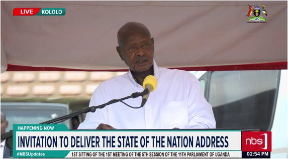 NBS Television (@nbstv) on Twitter photo President <a href="/KagutaMuseveni/">Yoweri K Museveni</a>: There are now ten gold refineries in the country producing gold, which is refined to 99.9% purity.
#SONA25 #NBSUpdates President <a href="/KagutaMuseveni/">Yoweri K Museveni</a>: There are now ten gold refineries in the country producing gold, which is refined to 99.9% purity.
#SONA25 #NBSUpdates