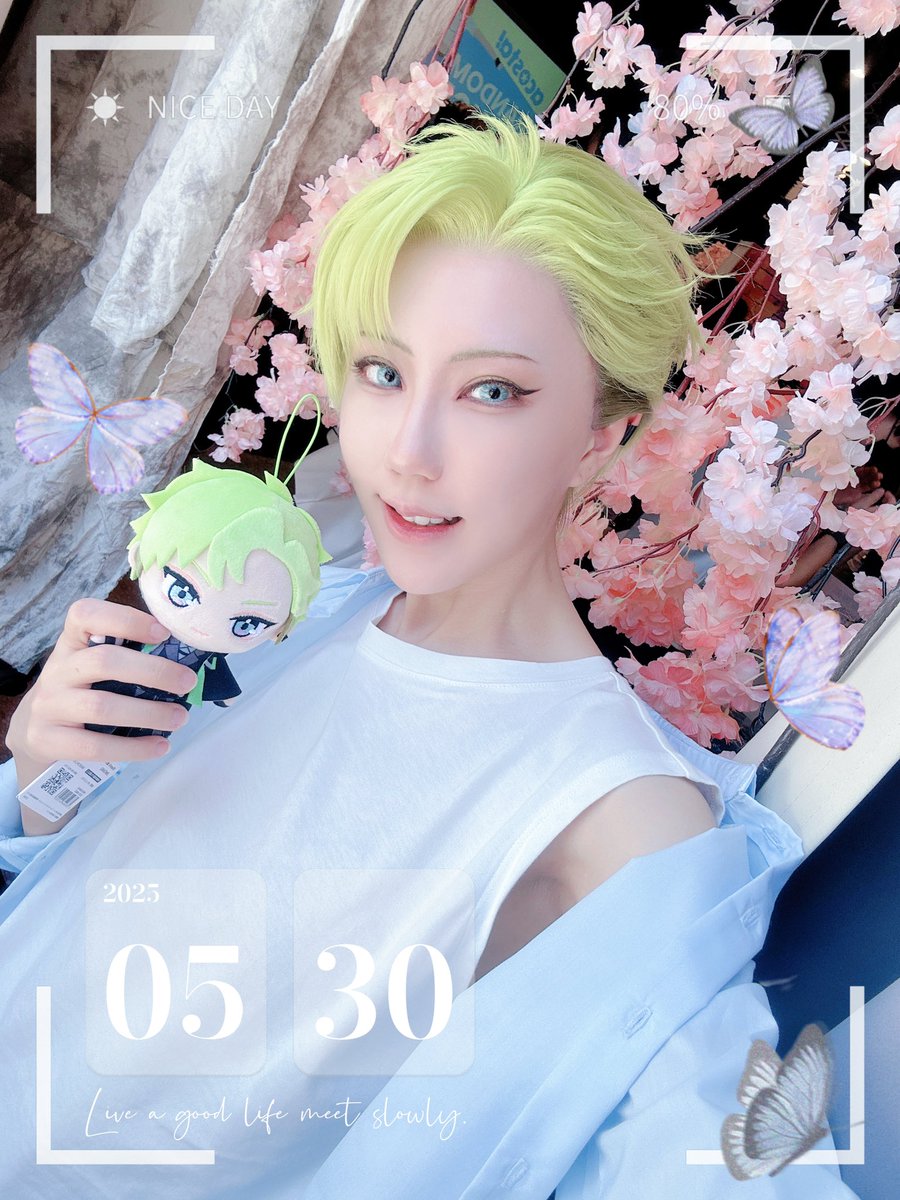 Ni0330_'s tweet photo. cos. bvln Xlamv💚Jintaro 

再不回來連發文鍵哪都快忘了🤣
之後用來講廢話好了 https://t.co/e2OfGs7kOu