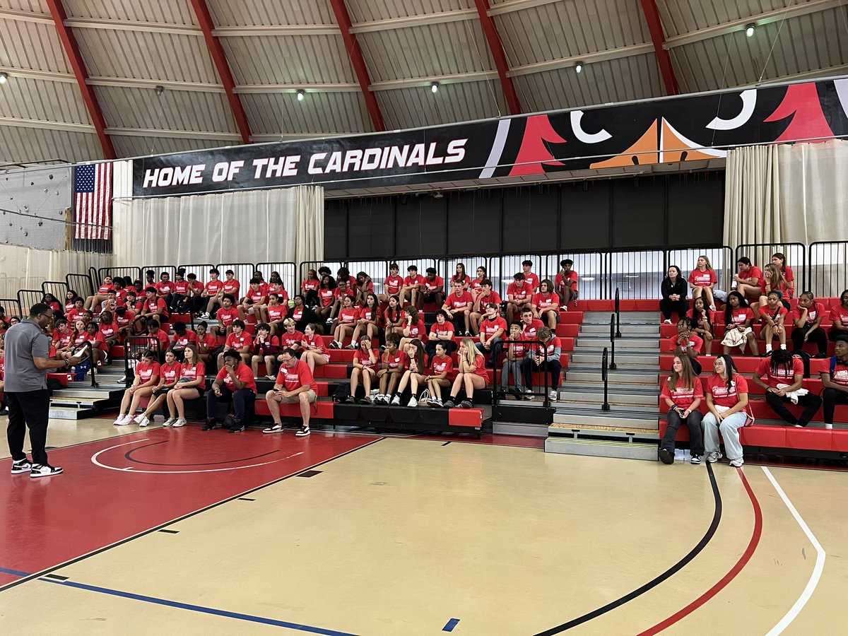 Student athlete leadership conference under way at <a href="/CCBCMD/">CCBC</a> Catonsville. Lots of great student athletes here to learn how to be a great leader!! <a href="/BaltCoPS/">Baltimore County Public Schools</a> <a href="/BCPSSportsScene/">Sports Scene</a> 
Thank you <a href="/Obafemi30/">Femi Devin Ayanbadejo Sr.</a> for the great words to get us started! <a href="/Ravens/">Baltimore Ravens</a>