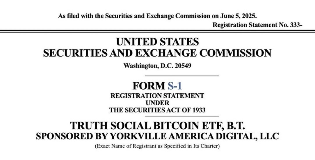 BITCOIN ETF filing another one! 

Under the SECURITIES ACT of 1933 

•  TANGEM 2ND GEN CARD LINK 20% till June 16th OFF WITH CODE 
“ XRPVALE “ —  tangem.com/en/?promocode=…

#LINEMANxFayeperaya $XRP