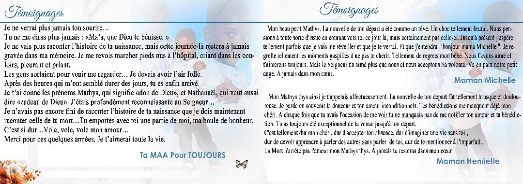 abessolo_brice's tweet image. Pour ceux qui sont intéressés, voici le vrai programme des obsèques du petit #Mathys