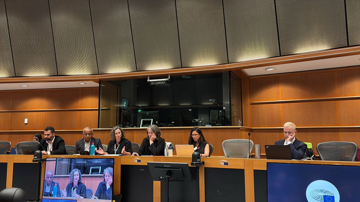 Earlier today in the European Parliament,  MEP Cecilia Strada hosted a timely discussion with MEP Lynn Boylan, Prof. Ralph Wilde,<a href="/AlHaqEurope/">Al-Haq Europe</a>, &amp; Human Rights Watch, reminding EU States of their obligations under int.l law &amp; the actions needed to end the Israeli occupation.