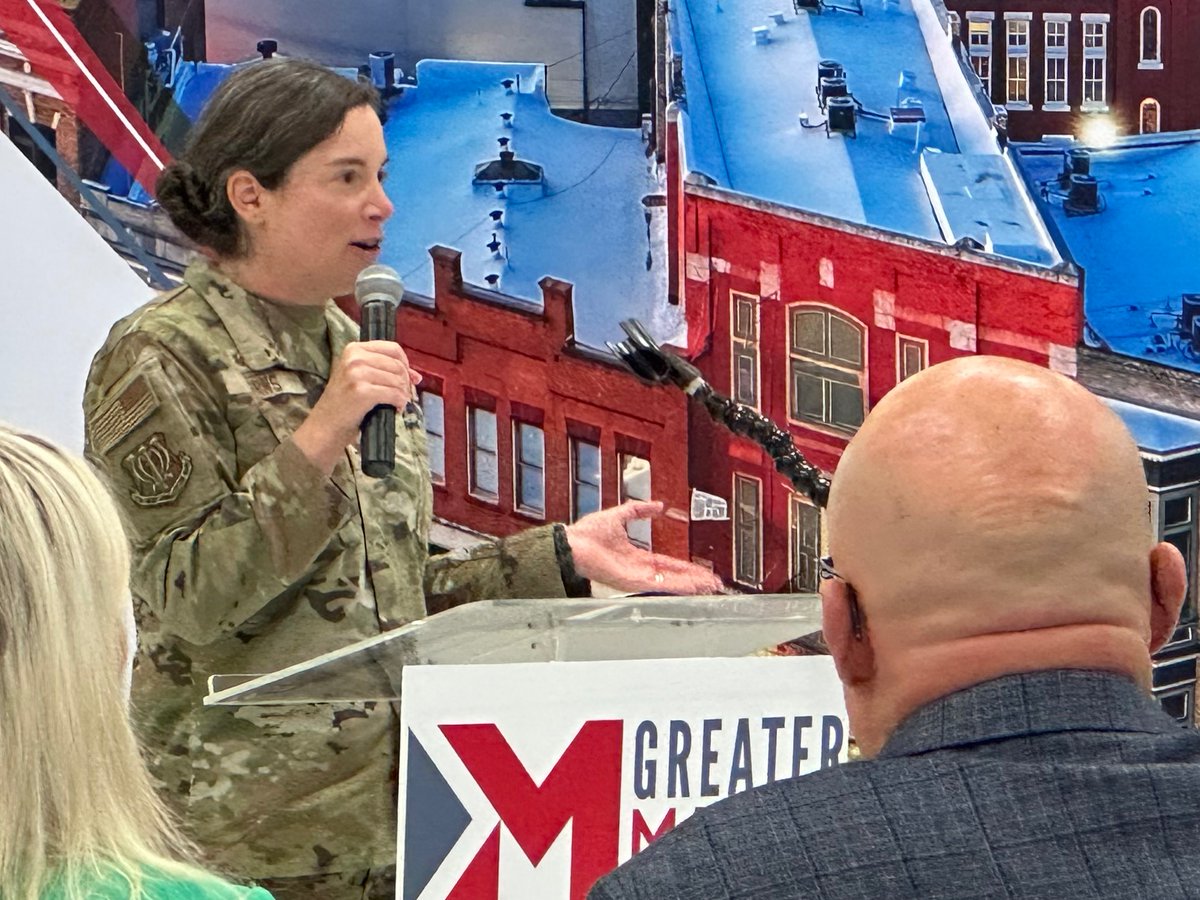 Carns said military is an instrument of power, combined with smart diplomacy that helps prevent war. Says community should be proud of <a href="/RobinsAFB_GA/">Robins AFB</a>. "Every day in Middle Georgia is Air Force Appreciation Day. #EDIMGIAFAD. <a href="/macon_chamber/">Greater Macon Chamber of Commerce</a>  <a href="/maconnewsroom/">The Macon Newsroom</a> <a href="/mercerccj/">Center for Collaborative Journalism</a>