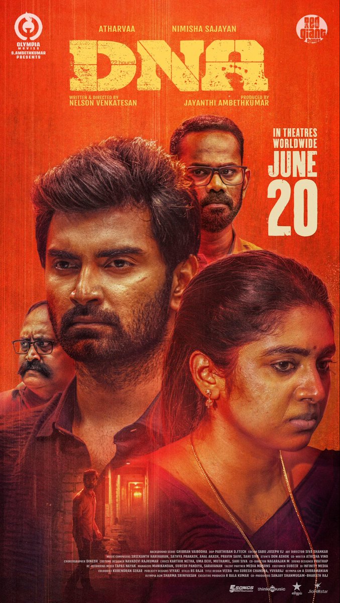 #DNA in Theatres Worldwide June 20
<a href="/Atharvaamurali/">Atharvaa</a>