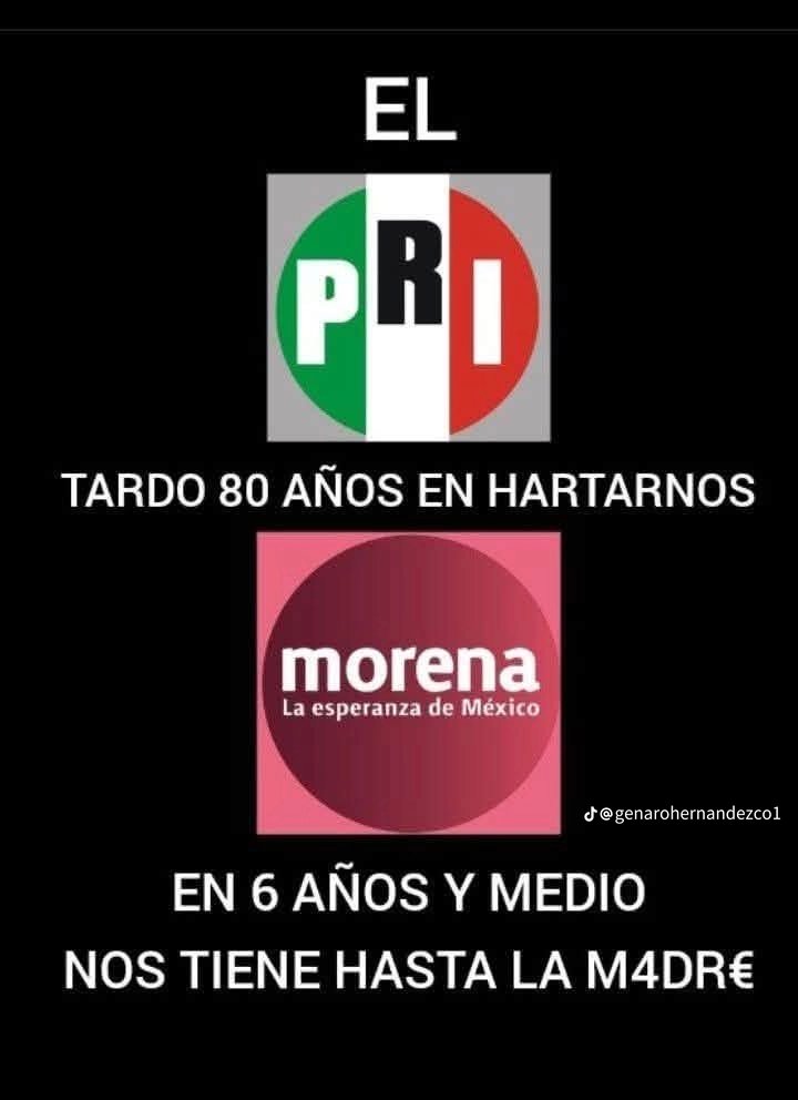 CitlaCarvajaI's tweet image. Sere Breve
👇👇
El @PartidoMorenaMx se desmorona en México