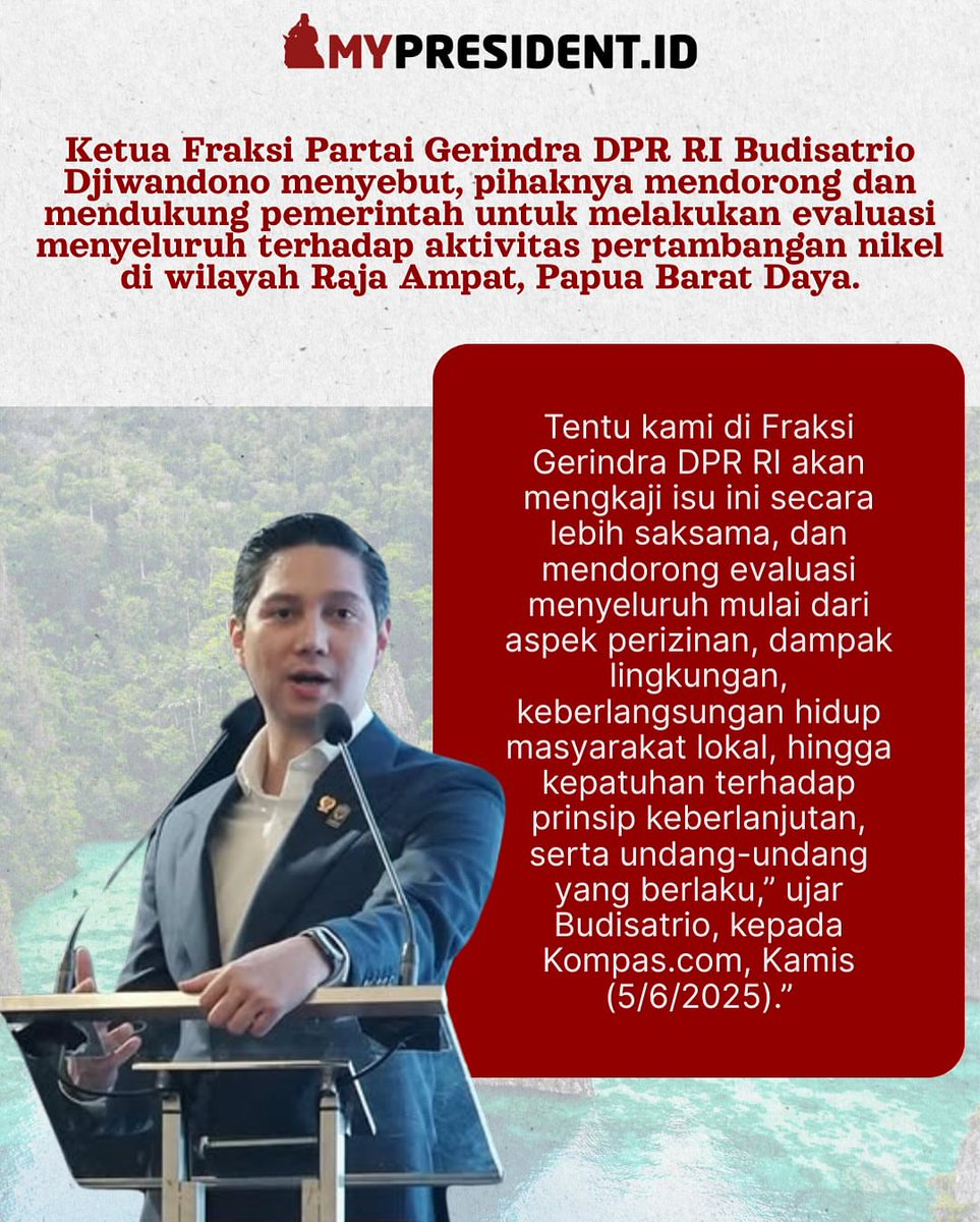 Jagat Maya sedang di hebohkan oleh berita akhir-akhir ini yaitu tentang Raja Ampat, bagaimana tidak? Ekosistem Alam di rusak, Tanah Papua yang Indah mulai terkikis, sedih banget kan? Btw Tambang Nikel ini sudah berjalan lamanya sebelum Presiden Prabowo menjabat ya