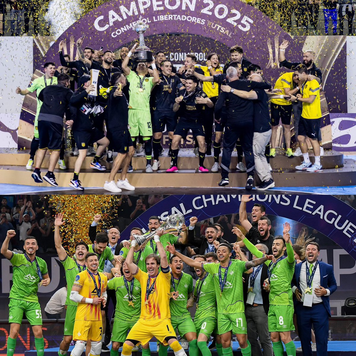 ##CopaIntercontinental🏆 | La final de la Copa Intercontinental entre Peñarol de Uruguay🇺🇾 (campeón de la Libertadores) y <a href="/PalmaFutsal/">Illes Balears Palma Futsal</a> de España🇪🇸 (campeón de la UEFA) se jugarí el 7 de noviembre, en España🇪🇸, Bélgica🇧🇪 o Arabia Saudita🇸🇦.
