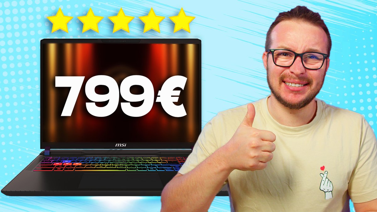 TOP 5 ➡️ PC PORTABLE GAMER PAS CHER (700€ à 2000€)

youtu.be/Epyn9TDcOW8