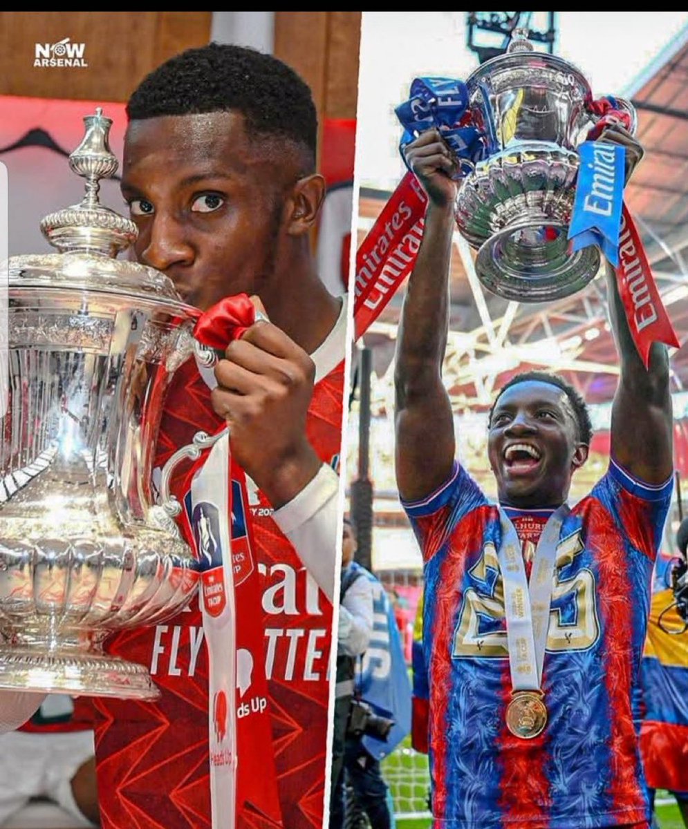 It still kills me how Nketiah was happier to win the FA cup with Crystal Palace than with Arsenal. 😭😭
