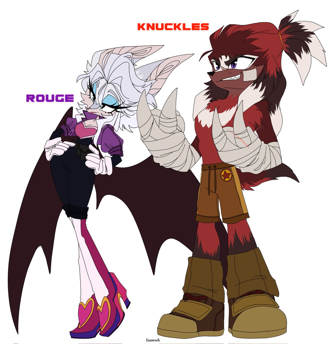 OMG AAAAA FINALLY!! 
After a long time I was able to finish the first part of my Sonic redesigns, I hope you like them!💕✨️
(1/3)
#SonicTheHedgehog #AmyRose #SilverTheHedgehog #BlazeTheCat #ShadowTheHedgehog #OC #RougeTheBat #KnucklesTheEchidna