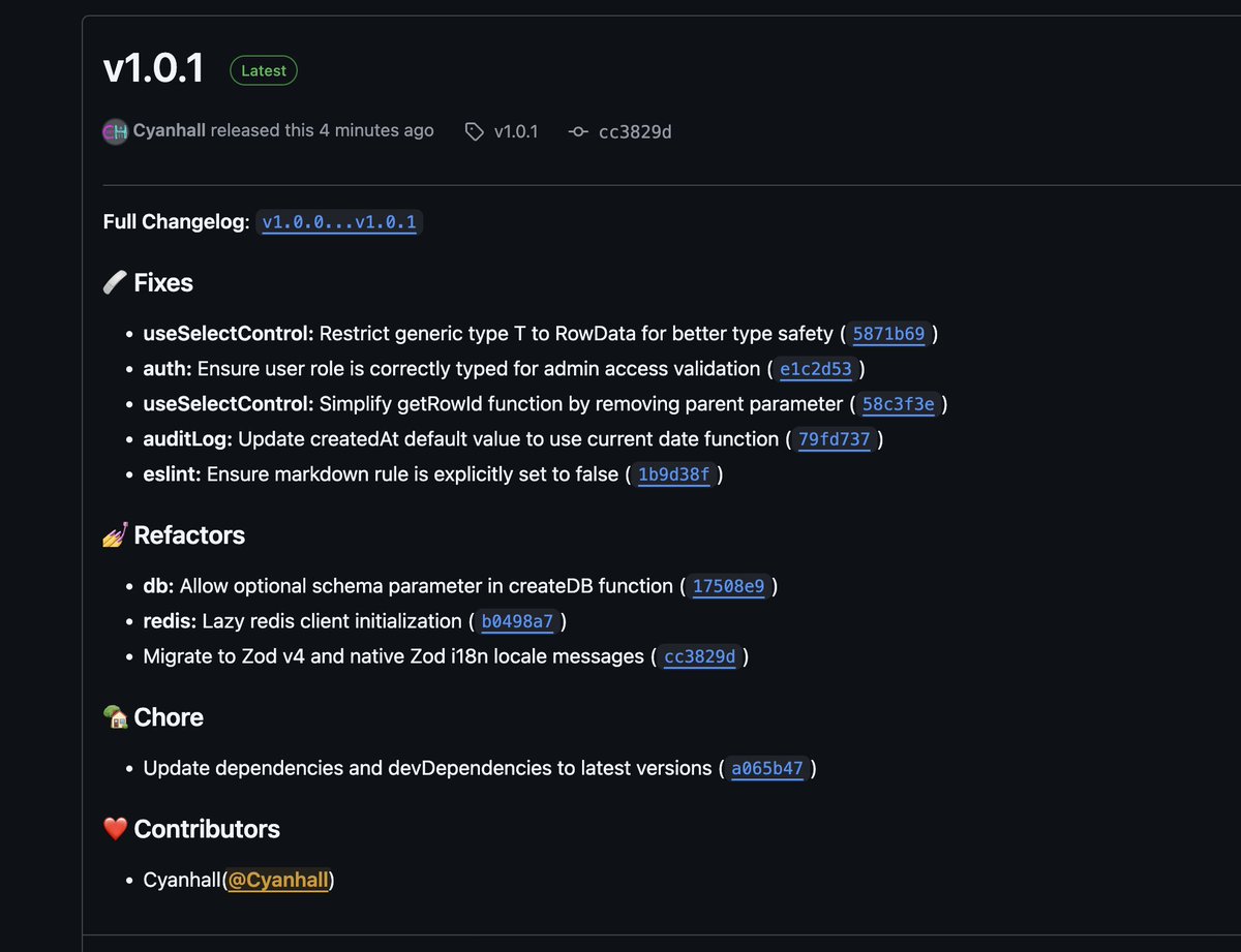 cyanhall's tweet image. NuxSaaS v1.0.1 is officially released! A robust Nuxt.js full-stack SaaS starter kit you may like.