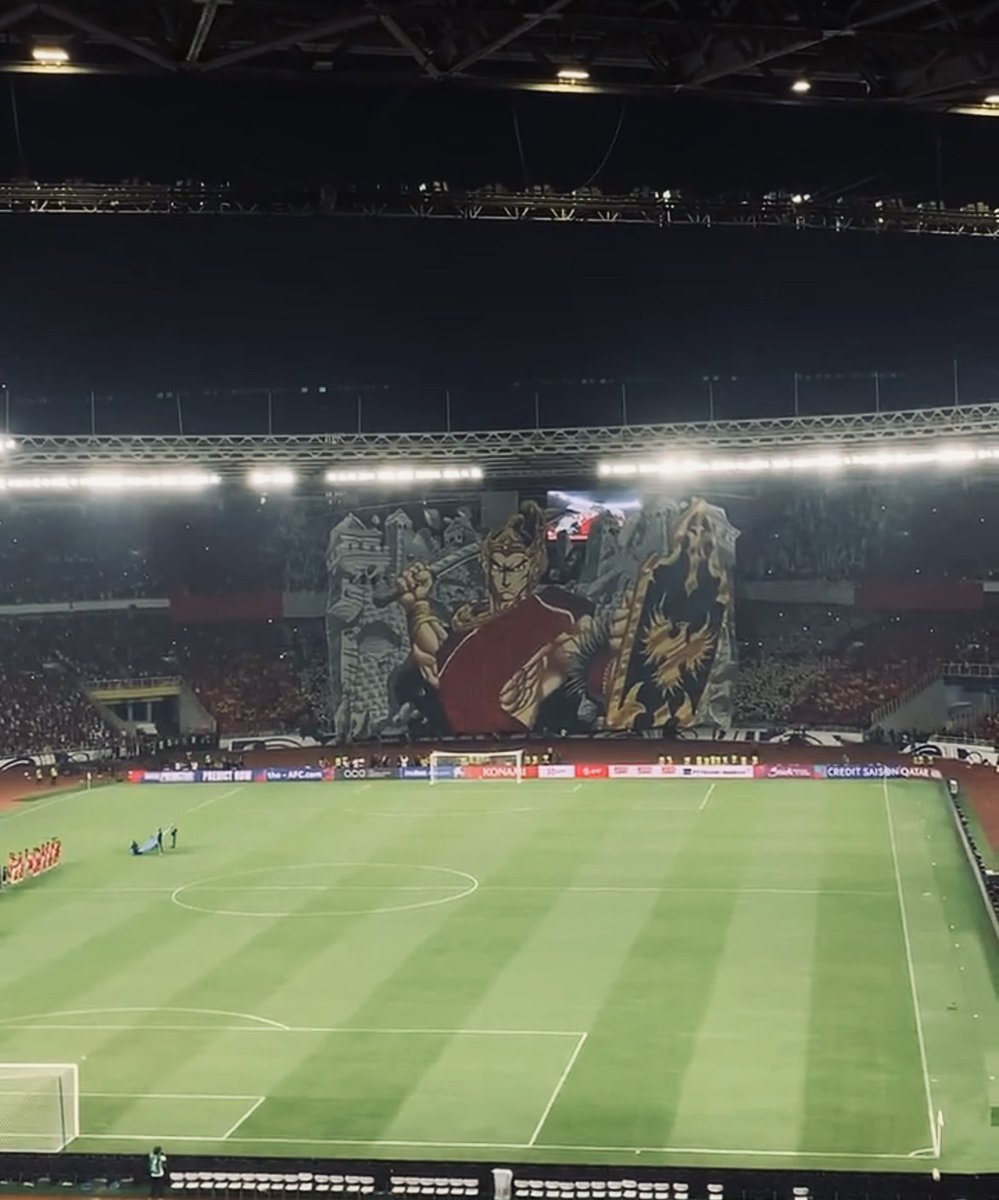 TIFO LA GRANDE INDONESIA🥹🇮🇩🦅

#TimnasDay #GarudaMendunia