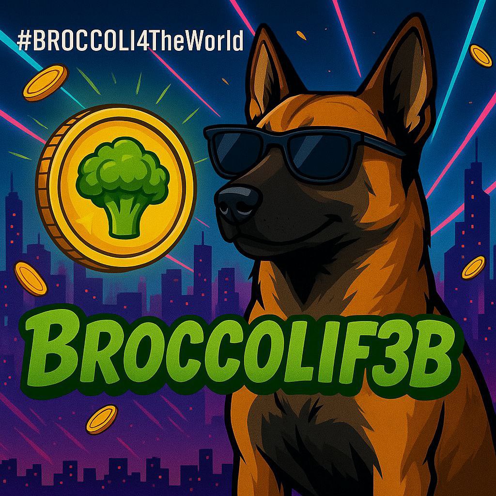Krimsinch1n's tweet image. It’s not a matter of if.
Just when.
🥦 Broccoli is coming. 🚀

#f3b #broccolif3b @FirstBroccoli @ContentIsHot
