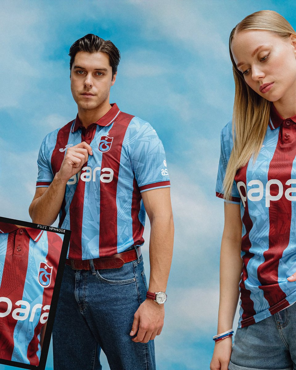 Trabzonspor's new home kit is a work of art