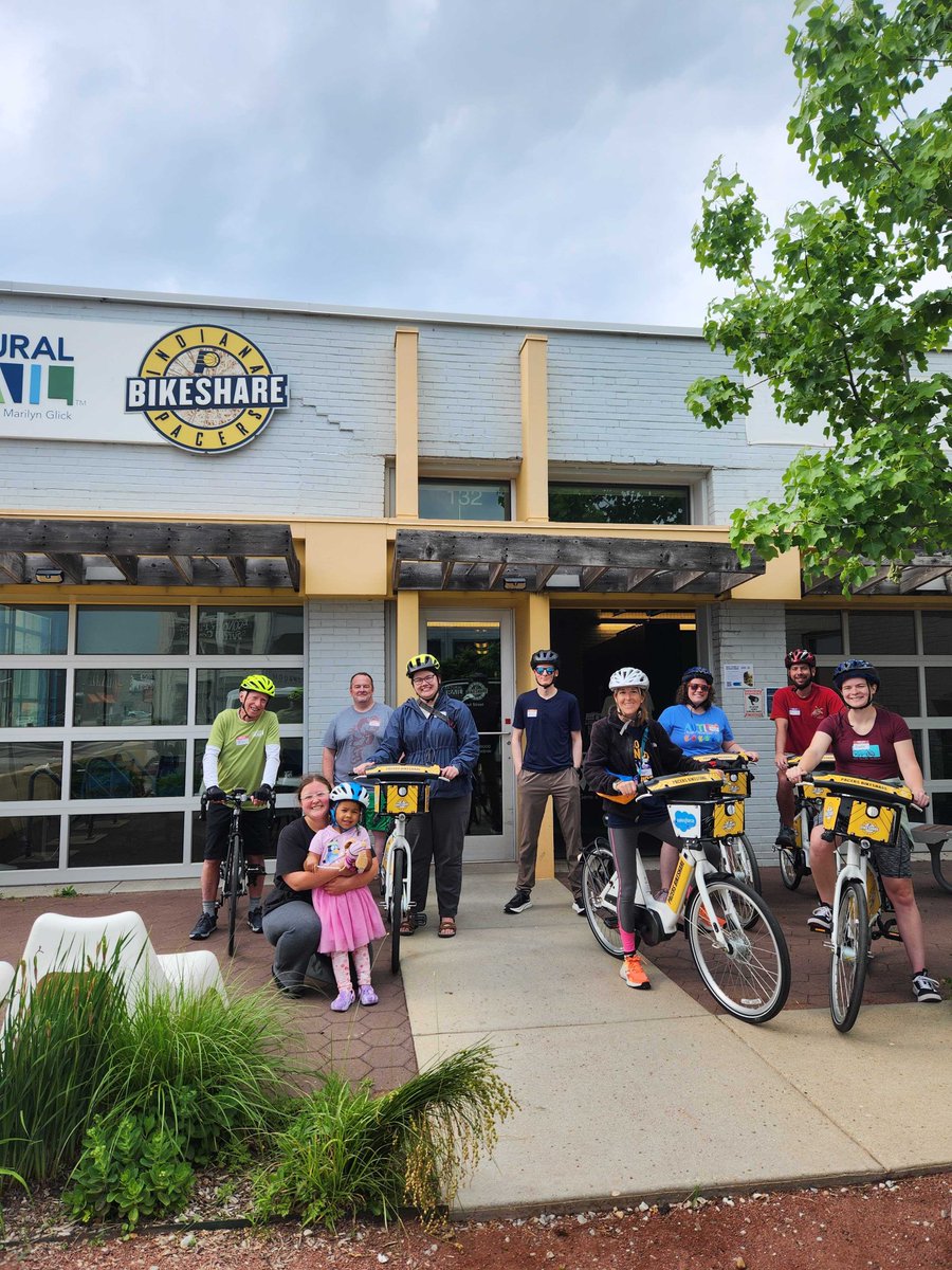 Join us TONIGHT at 5:30pm for our weekly No Spandex Required Group Ride! These FREE rides are open to all, and spots are still available for tonight. Get a ride in before you head to your Pacers watch party! 🚲🏀

Register: eventbrite.com/e/no-spandex-r…