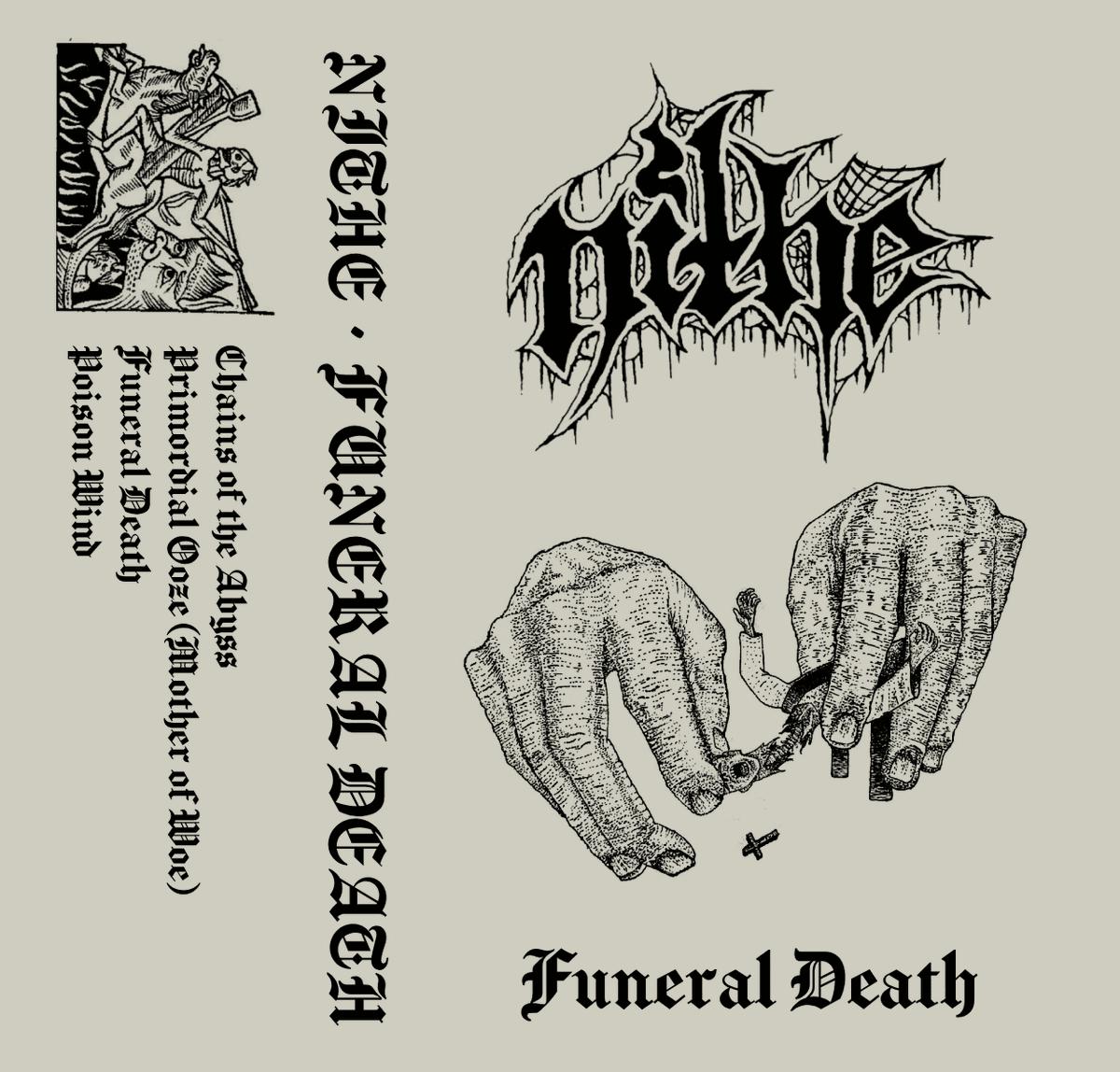 deadlystormzine's tweet photo. Dead men dancing to wild rhythms. Dark and cold black thrash death metal with a touch of bad blood! Recenze/review - NITHE - Funeral Death (2025): https://t.co/m7p9UX4FpO #Deathmetal #nithe #Interview #blackmetal #ThrashMetal #newalbum #NowPlaying https://t.co/KKKwW2ZwWQ