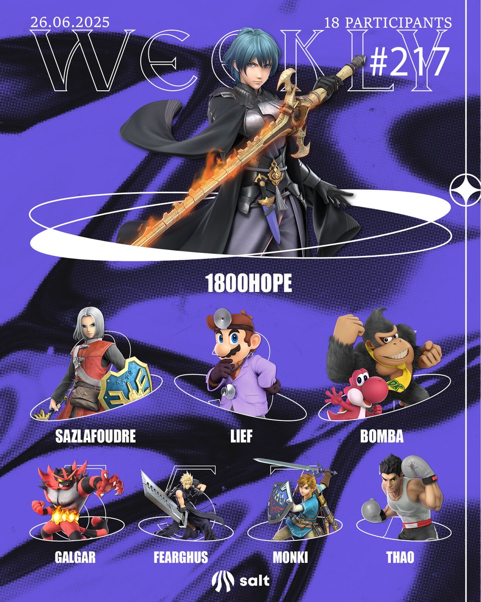 Tu croyais que t'allais prendre le contrôle du terrain ?! Elle bien bonne celle là... 1800Hope roule sur le bracket, qui pourra donc le stopper ?! 
Featuring Thao et son premier top 8 🥊!