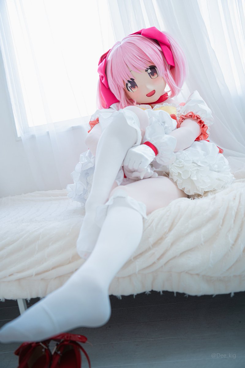 #着ぐるみさん足裏みせて