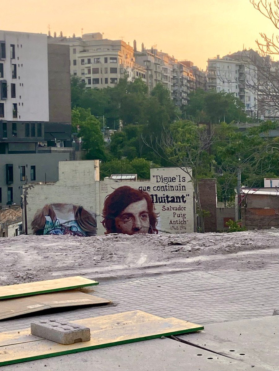 Com digué un obrer i sindicalista «Les runes no ens fan por» 

#Vallcarca