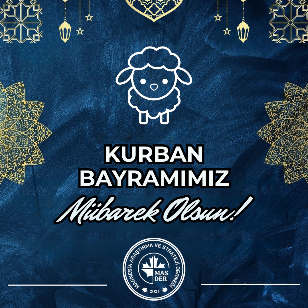 Kurban Bayramımız Mübarek Olsun.

#Manisa #KurbanBayramı #kurbanbayramınızmübarekolsun