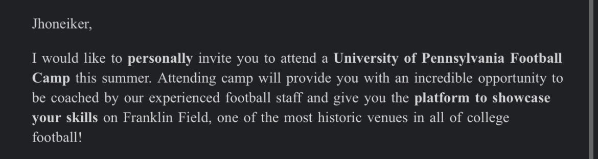 Jhoneikerd1's tweet image. Thank you @CoachPriore for the invite to these years summer camps🙏🙏
