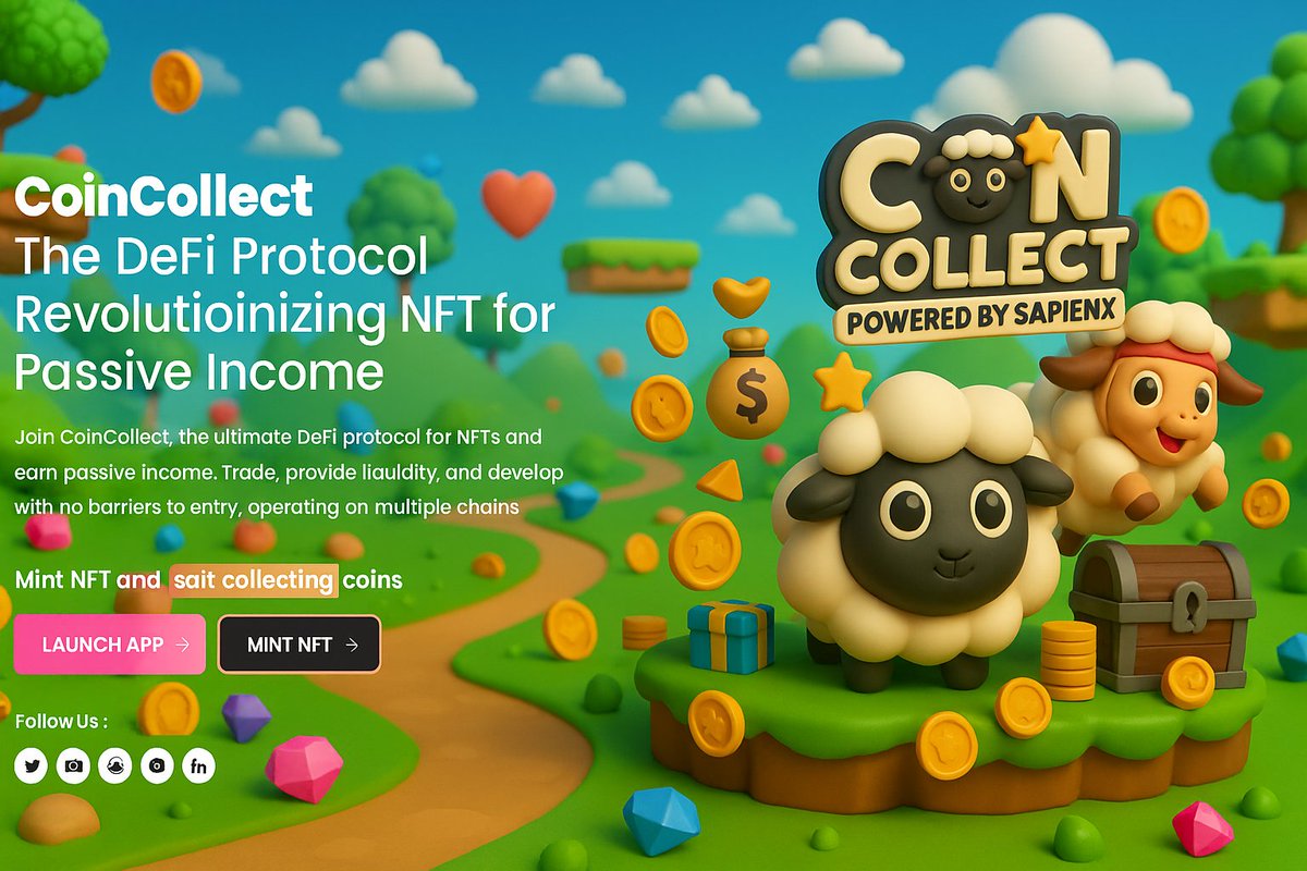 ๐๐ผ๐ถ๐ป๐๐ผ๐น๐น๐ฒ๐ฐ๐ (@coincollectorg) on Twitter photo ๐ CoinCollect 2.0 is LIVE!
Stake NFTs. Earn rewards. Rule Web3. ๐ฅ
How to Enter:
1๏ธโฃ RT
2๏ธโฃ LIKE
3๏ธโฃ Drop your wallet โฌ๏ธ
๐ 10 Lucky Users will win a FREE KEY NFT!
Unlock staking, claiming & future rewards! ๐
โจ Powered by <a href="/sapienapp/">๐ฆ๐ฎ๐ฝ๐ถ๐ฒ๐ป๐ซ</a> AI
๐ Multi-chain: ETH, Polygon, BSC, ๐ CoinCollect 2.0 is LIVE!
Stake NFTs. Earn rewards. Rule Web3. ๐ฅ
How to Enter:
1๏ธโฃ RT
2๏ธโฃ LIKE
3๏ธโฃ Drop your wallet โฌ๏ธ
๐ 10 Lucky Users will win a FREE KEY NFT!
Unlock staking, claiming & future rewards! ๐
โจ Powered by <a href="/sapienapp/">๐ฆ๐ฎ๐ฝ๐ถ๐ฒ๐ป๐ซ</a> AI
๐ Multi-chain: ETH, Polygon, BSC,