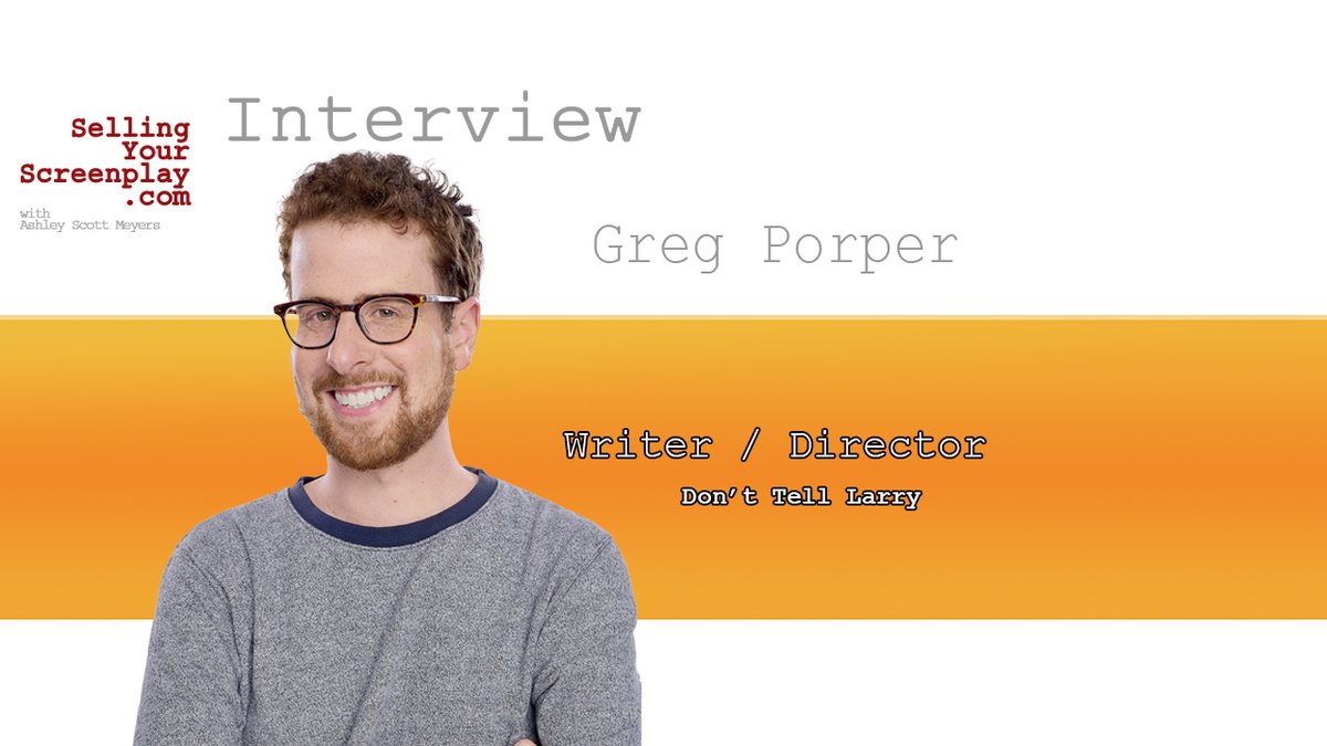 SYS Podcast Episode 535 - The Ladybug Effect With Greg Porper #screenwriting #scriptchat <a href="/DontTellLarry/">Not That Important</a> bit.ly/453PyQk?utm_ca…