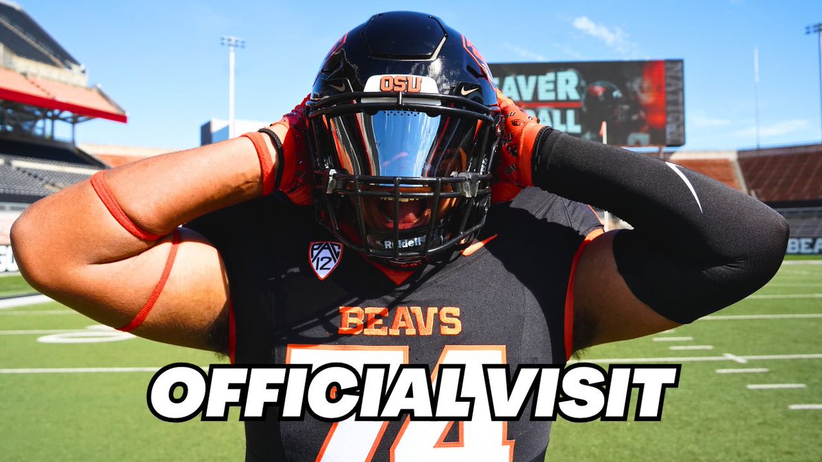 Missouri product Braylon Ellison took an OV to Oregon State this weekend!

Watch his VLOG to get the OV experience in 10 minutes!

LINK: youtu.be/VG6z8QbrNtM?si…

#gobeavs #Beavernation #BuildTheDam