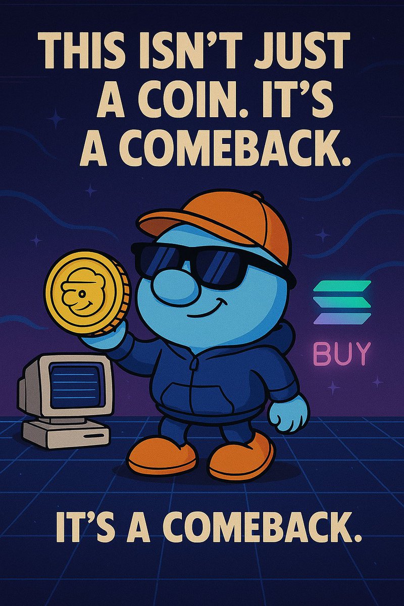 ZoombiniOnSol's tweet photo. 🚀 They laughed in the ’90s. They’re buying now.

$ZOOMBINI isn’t nostalgia
Backed by brains, powered by Solana.
It’s not just a coin…

It’s a COMEBACK.

#Zoombini #Solana #MemeCoin #RetroCrypto #CryptoComeback #SolanaSummer #Web3 #NFTCommunity #SolanaMemeCoin https://t.co/aokbLGKGgR