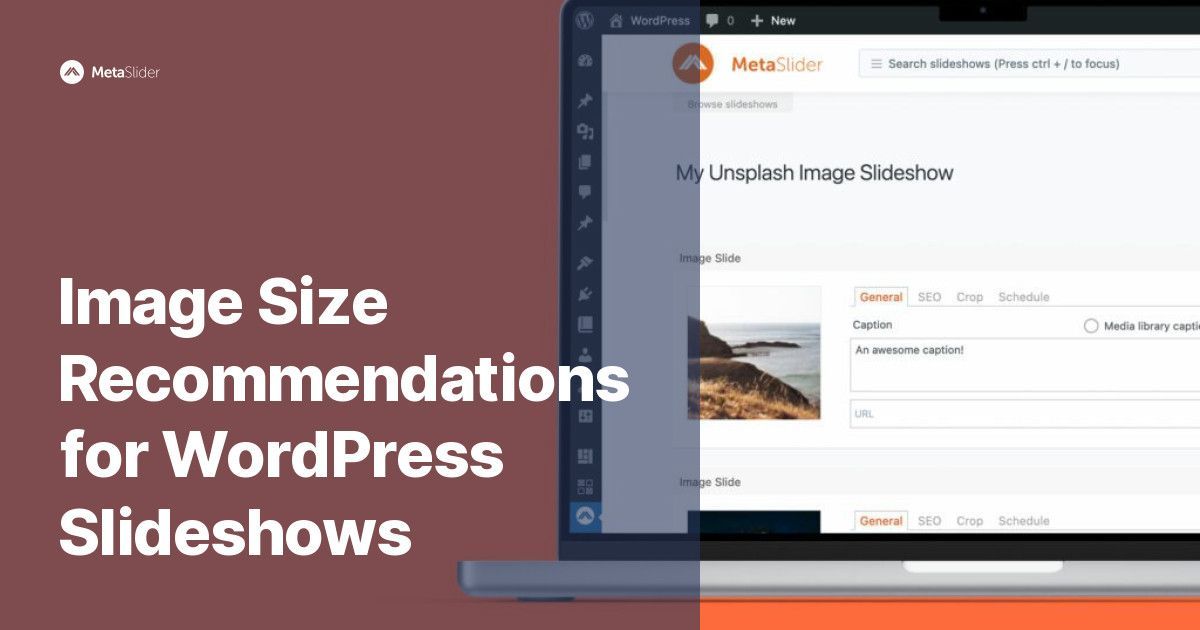 Image sizes are important for optimizing site speed. Here we have a complete guide about what to consider when choosing images for your slideshows:  metaslider.com/image-size-rec…
