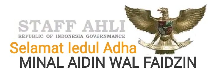 Selamat Iedul Adha 1446 Hijriah 
Mohon maaf lahir dan bathin 
Minal Aidin walfaidzin